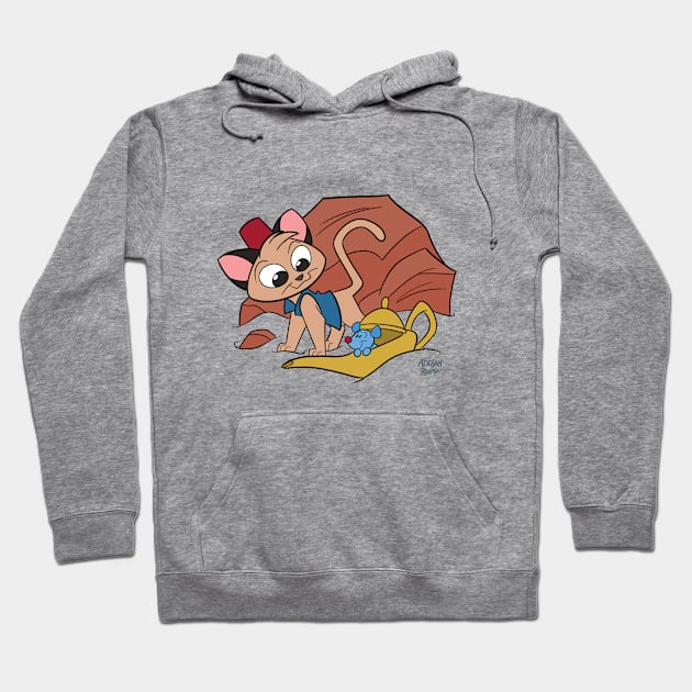 Wishful Kitten Hoodie by toonbaboon